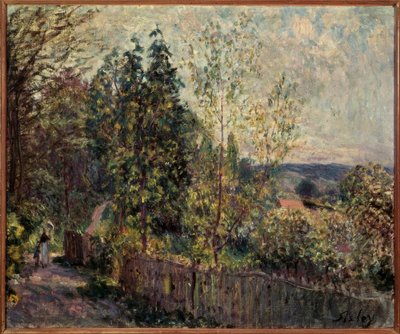 Waldweg von Alfred Sisley