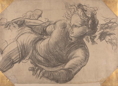 Studie einer klassischen Figur von Alfred Emile Stevens