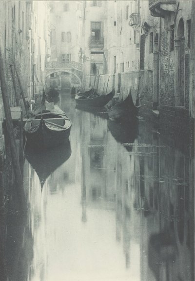 Reflexion - Venedig, ca. 1897 von Alfred Stieglitz