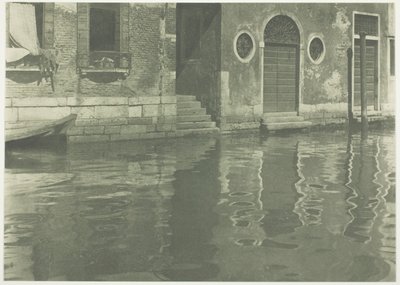 Reflexionen—Venedig von Alfred Stieglitz