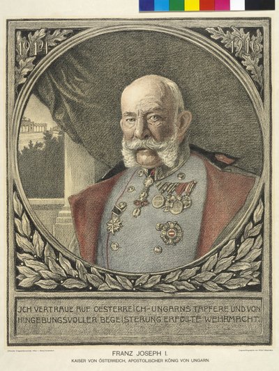 Kaiser von Österreich Franz Joseph I. von Alfred Wesemann