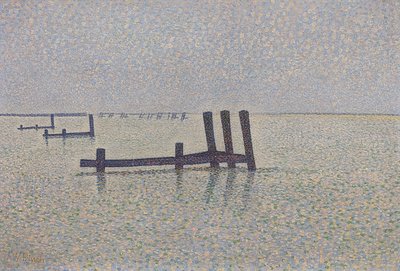 Ärmelkanal bei Nieuwpoort von Alfred William Finch