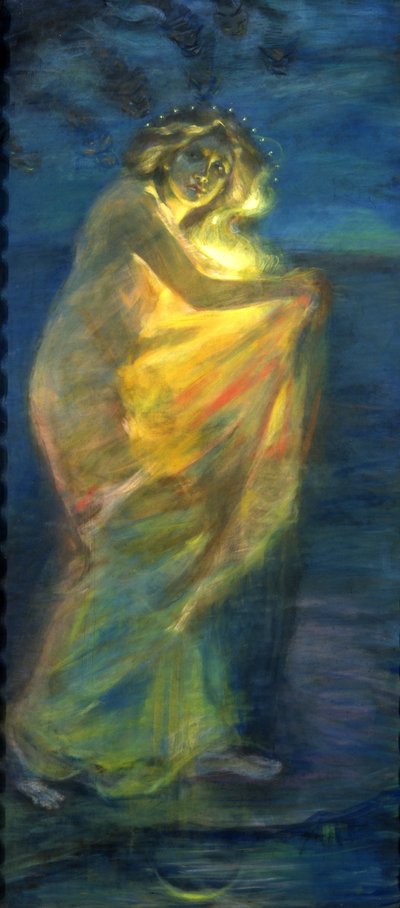 Frau mit der Sonne bekleidet von Alice Pike Barney