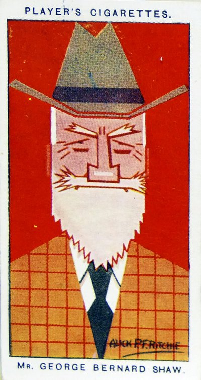 George Bernard Shaw von Alick Penrose Forbes Ritchie