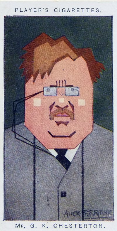 Gilbert Keith Chesterton von Alick Penrose Forbes Ritchie