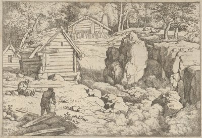 Der Zimmermann von Allart van Everdingen