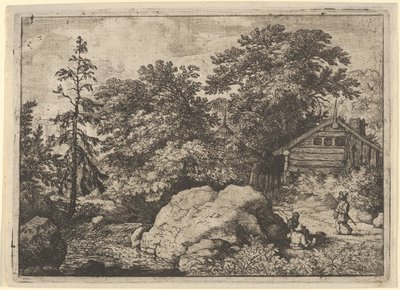 Der Hügel, 17. Jahrhundert von Allart van Everdingen