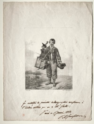 Drehorgeljunge von Alois Senefelder