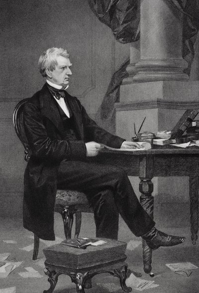 Porträt von William Henry Seward (1801-72) von Alonzo Chappel