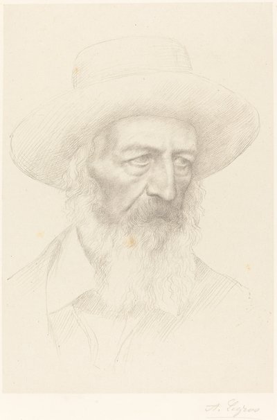 Alfred, Lord Tennyson von Alphonse Legros