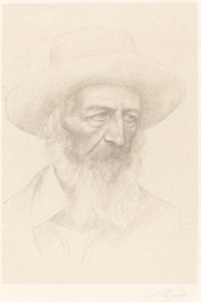 Alfred, Lord Tennyson von Alphonse Legros