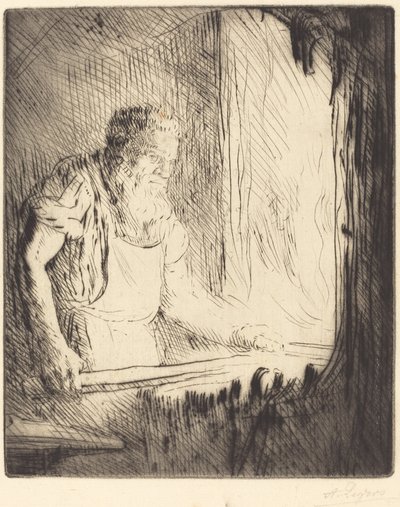 Schmied (Le forgeron) von Alphonse Legros