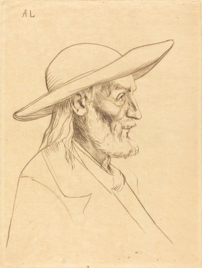 Bretonischer Bauer (Paysan breton) von Alphonse Legros