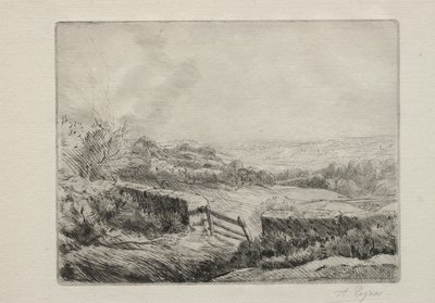 Eingang zum Feld von Alphonse Legros
