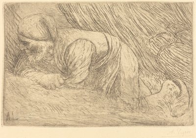 Der Holzsammler von Alphonse Legros