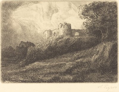 Landschaft von Alphonse Legros