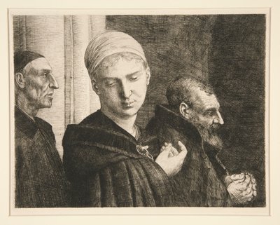 Die Taufe (Le Bapteme) von Alphonse Legros