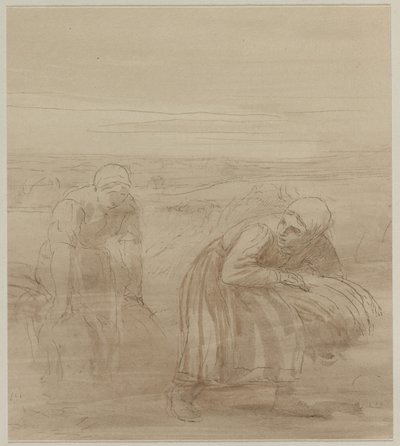 Die Ährenleserinnen von Alphonse Legros