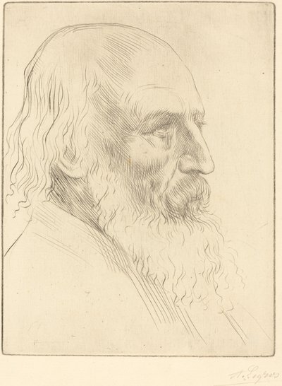 Lord A. Tennyson, 3. Platte von Alphonse Legros