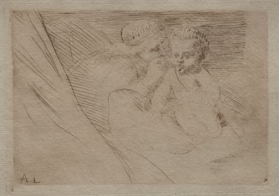 Mab und Amor von Alphonse Legros