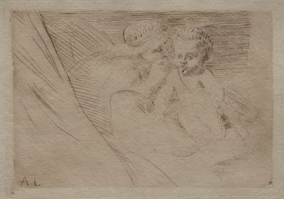 Mab und Cupidon von Alphonse Legros