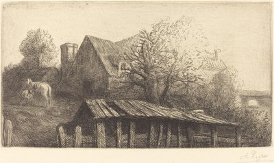 Altes Gasthaus von Alphonse Legros