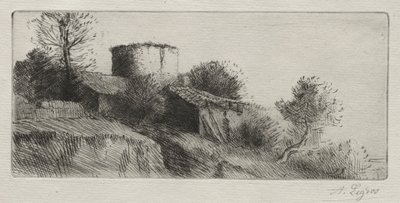 Taubenturm von Alphonse Legros