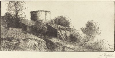 Taubenturm von Alphonse Legros