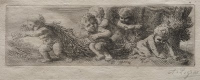Platte für den Deckel der Nadelbox von Alphonse Legros
