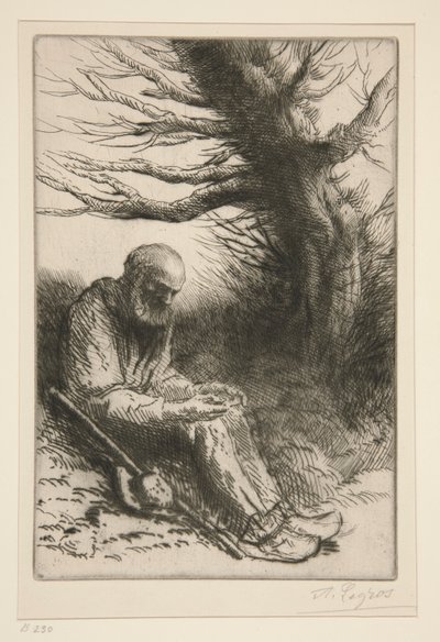 Ruhe des Reisenden von Alphonse Legros