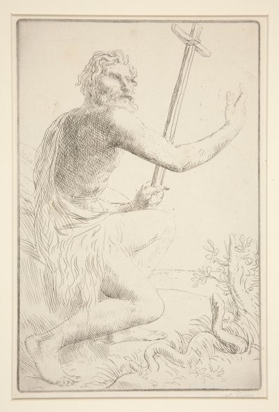 Saint Jean (Heiliger Johannes) von Alphonse Legros