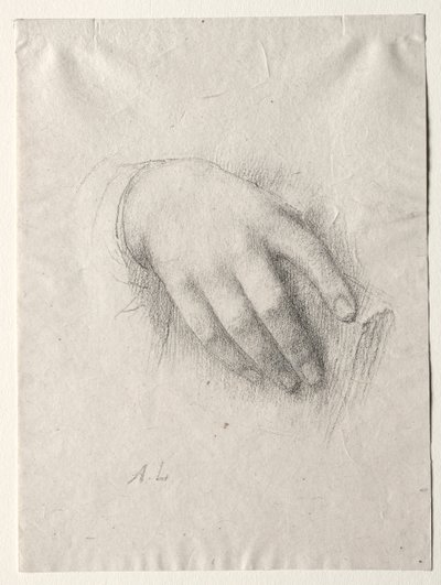 Studie von Händen von Alphonse Legros