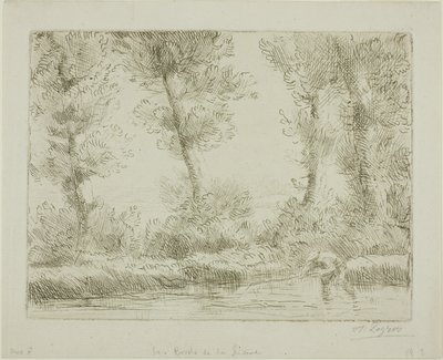 Die Ufer der Liane von Alphonse Legros