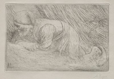 Die Holzsammler von Alphonse Legros