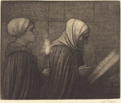 Die Krippe von Alphonse Legros