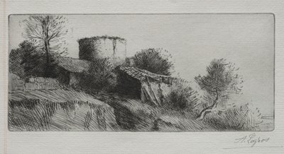 Der Taubenturm von Alphonse Legros