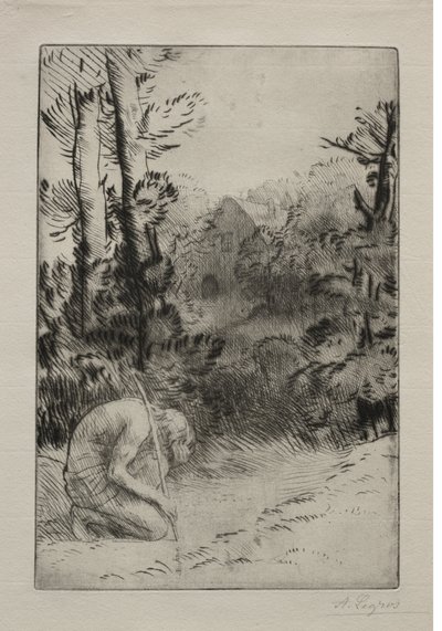 Der verlorene Sohn (2. Platte) von Alphonse Legros