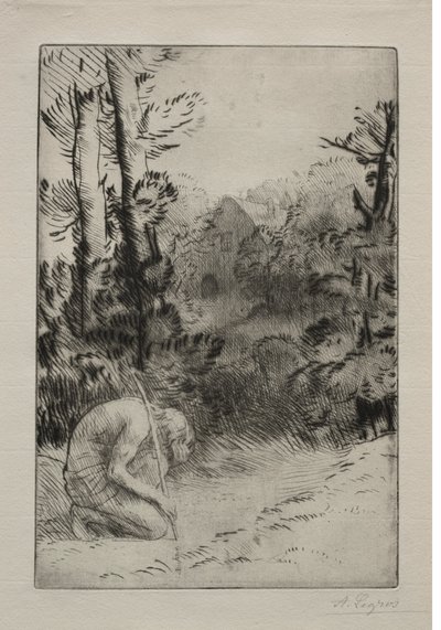 Der verlorene Sohn 2. Platte von Alphonse Legros