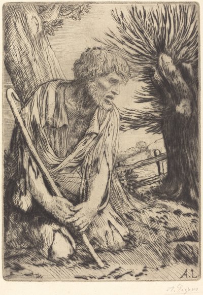 Der verlorene Sohn, 3. Platte von Alphonse Legros