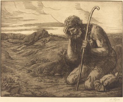 Der verlorene Sohn, 6. Platte von Alphonse Legros