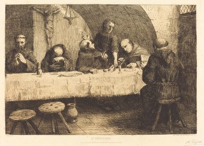 Das Refektorium Le refectoire von Alphonse Legros