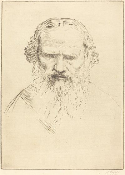 Tolstoi von Alphonse Legros