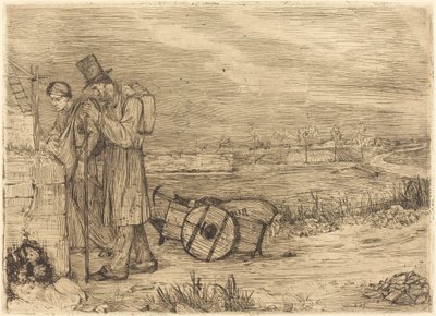 Vagabunden von Montrouge von Alphonse Legros