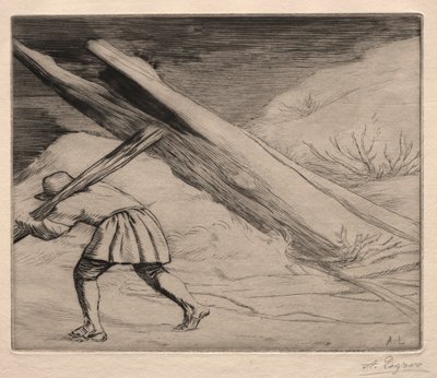Winter 1. Platte von Alphonse Legros