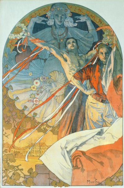 8. Sokol-Festival von Alphonse Mucha