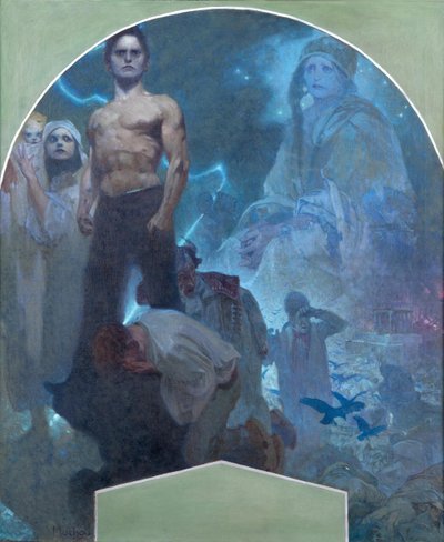 Durch eigene Kraft II, 1911 von Alphonse Mucha