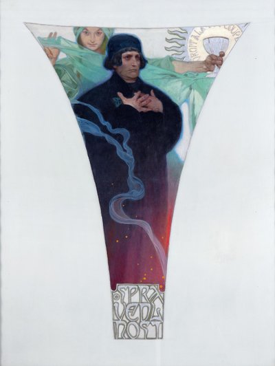 Johannes Hus von Alphonse Mucha