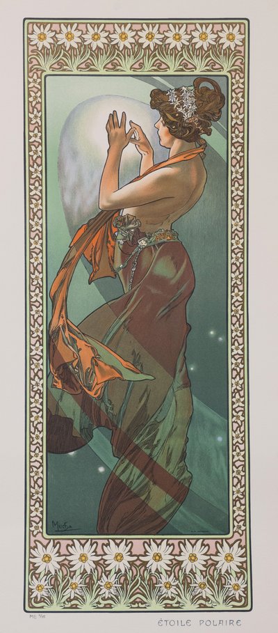 Étoile Polaire von Alphonse Mucha