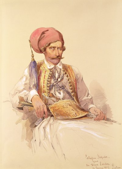 Constantinos Sisopulos, 1852 von Amadeo Preziosi
