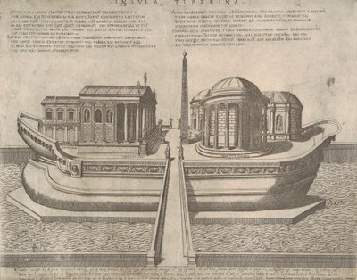 Insula Tiberina von Ambrogio Brambilla